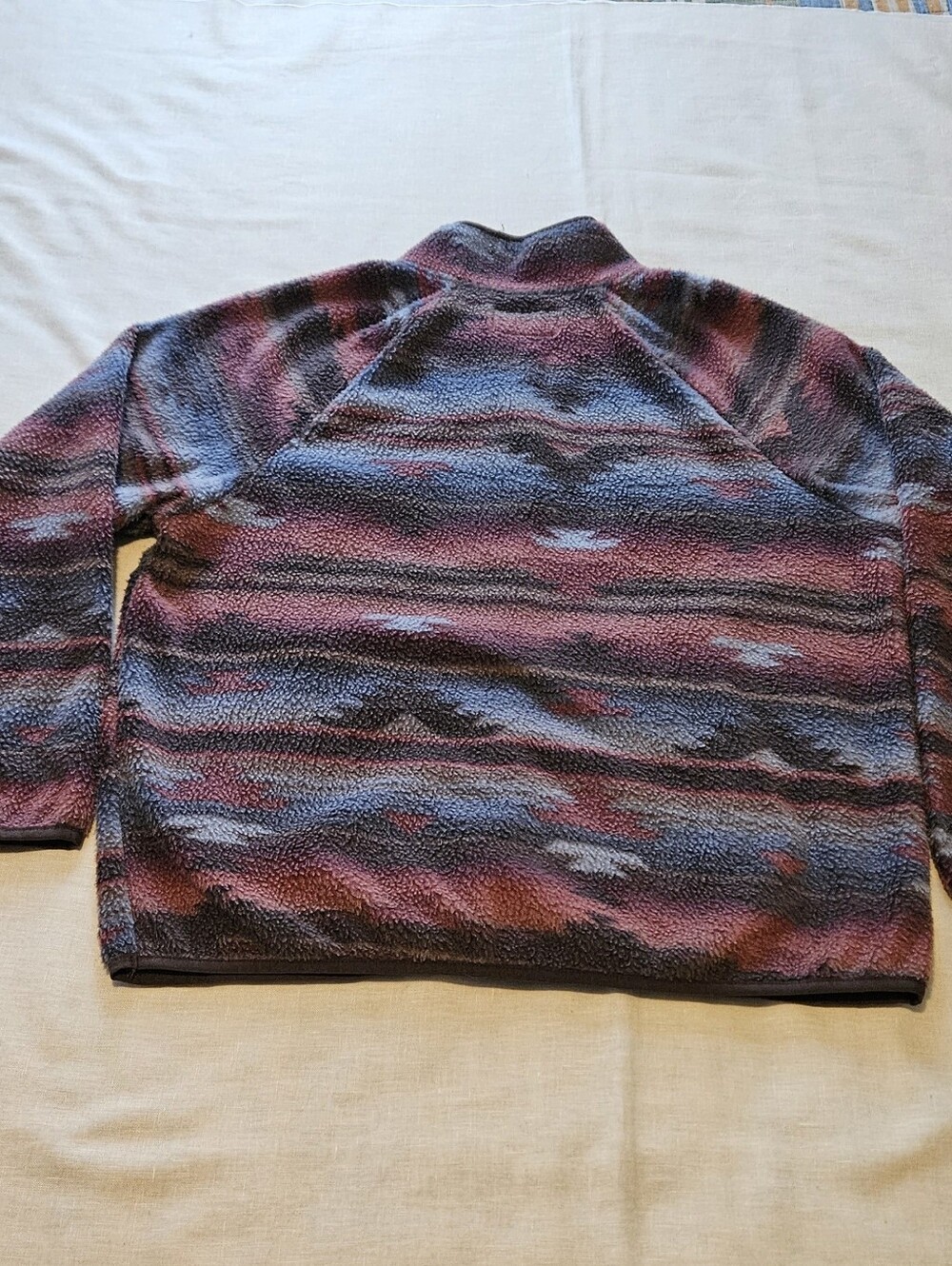Wallflower Aztec Southwestern Snap-front Polar Fleece Jacket Womens Size Large - Picture 4 of 12